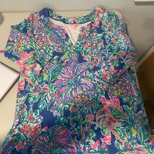 Lilly Pulitzer Justina tunic sz lg